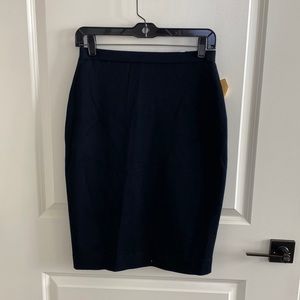 NWT formal midi skirt made of quality of fabric, available in S, M, and L
